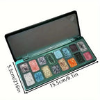 16-Color Shimmer and Matte Eyeshadow Palette