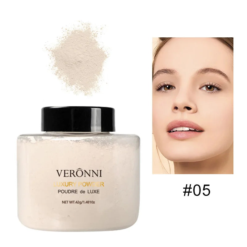 Oil-Control Loose Setting Powder for Flawless Matte Finish