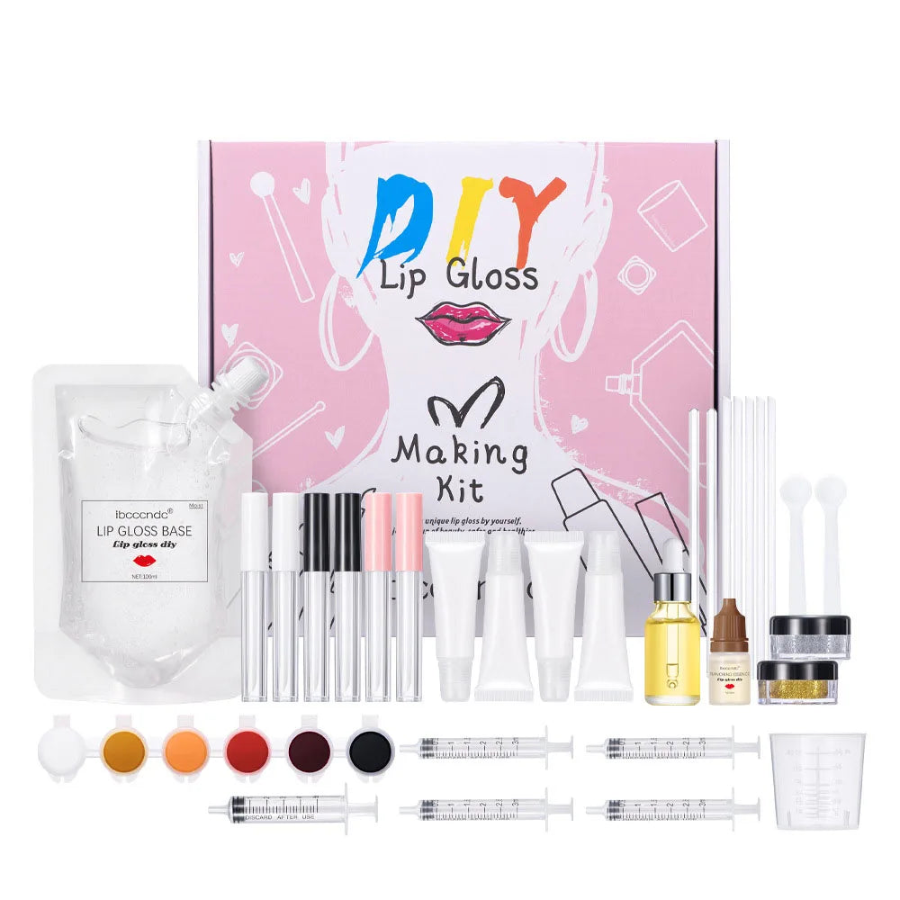 DIY Complete Lip Gloss Making Kit