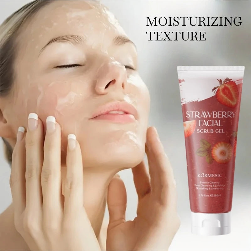 Gentle Exfoliating Facial Scrub Gel for Smooth Radiant Skin - 3