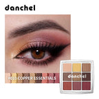 9-Color Professional Eyeshadow Palette for Daily and Party Looks