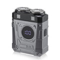 Portable Mini Electric Shaver with Digital Battery Display