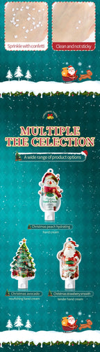 Moisturizing Christmas Hand Cream for Dry Winter Skin