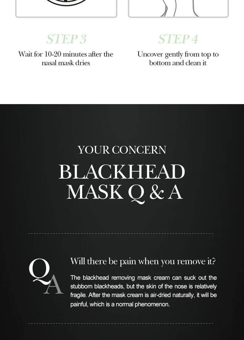 Bamboo Charcoal Black Peel-Off Pore Cleansing Mask