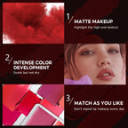 12-Color Moisturizing Lip Gloss Palette for Long-Lasting Makeup