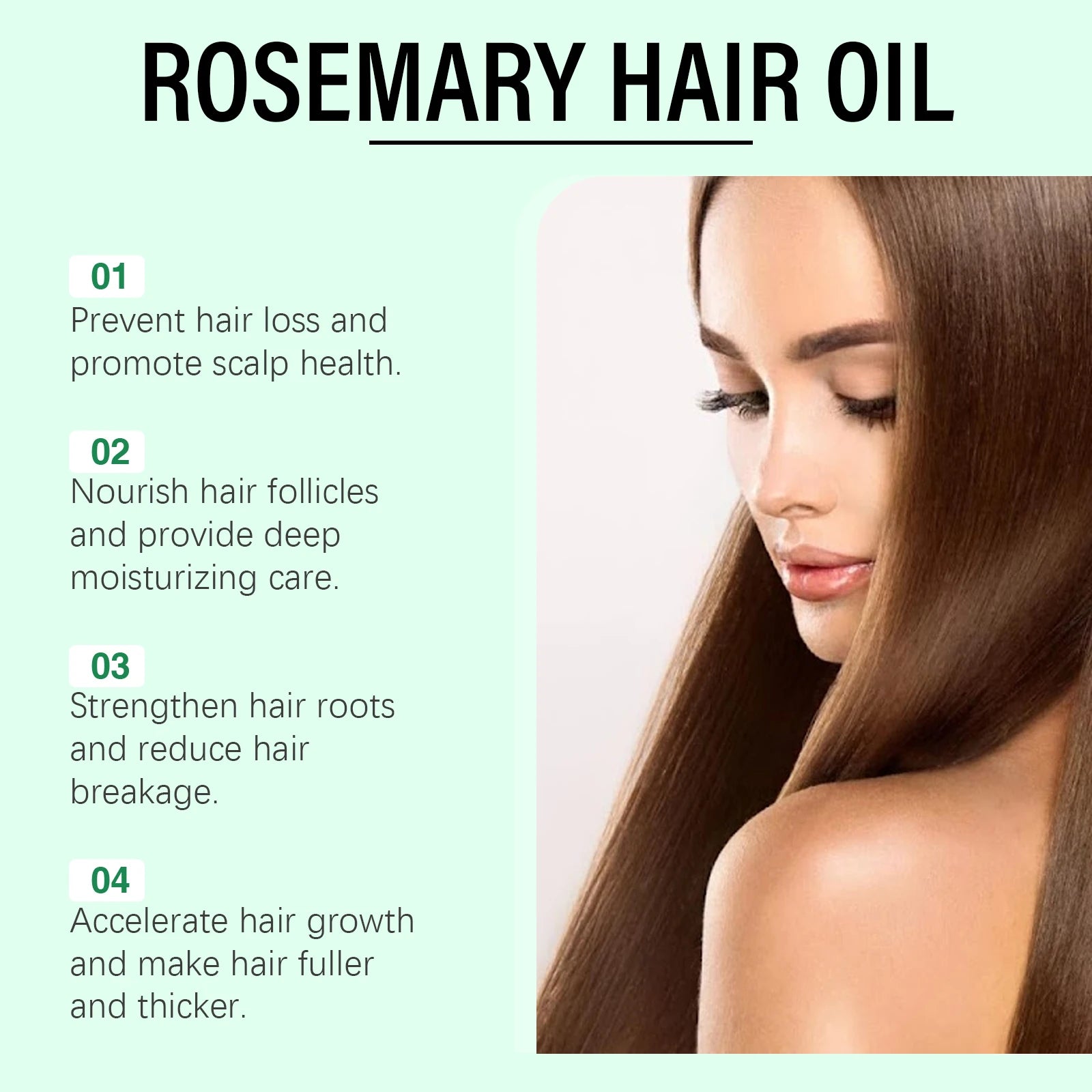 Rosemary Essential Oil for Hair Growth and Scalp Nourishment - 9
