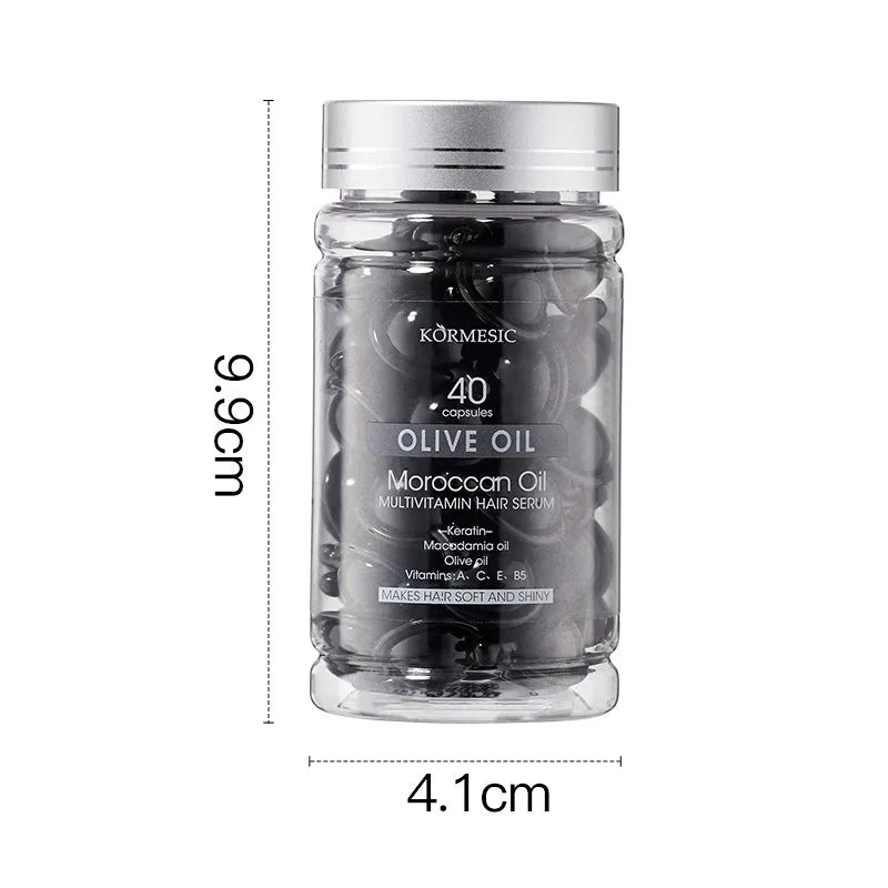 Multivitamin Hair Repair Serum Capsules for Soft and Shiny Hair - 14