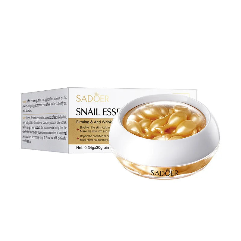 Snail Secretion Facial Repair Essence Capsules