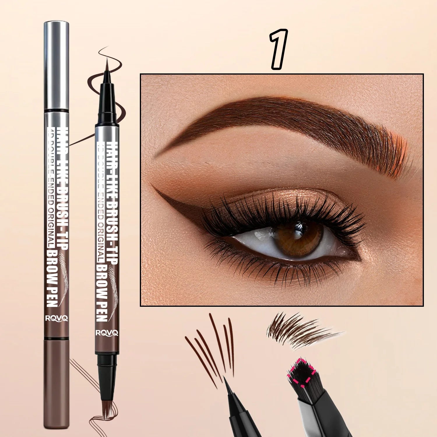 4D Micro-Blading Liquid Eyebrow Pen - 23