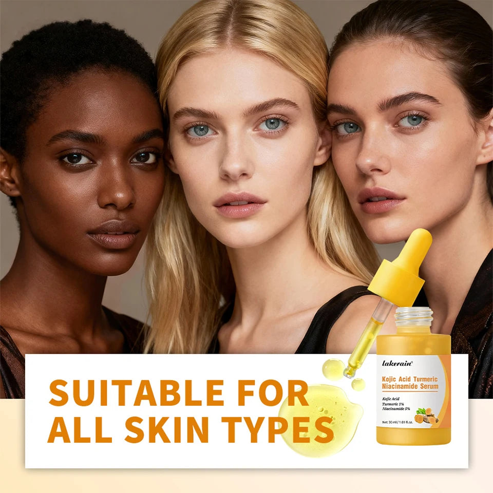 Brightening Kojic Acid & Turmeric Facial Serum