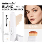 Color-Changing Foundation Stick with Built-in Blending Brush