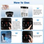 Portable Desktop Air Cooling and Humidifying Fan