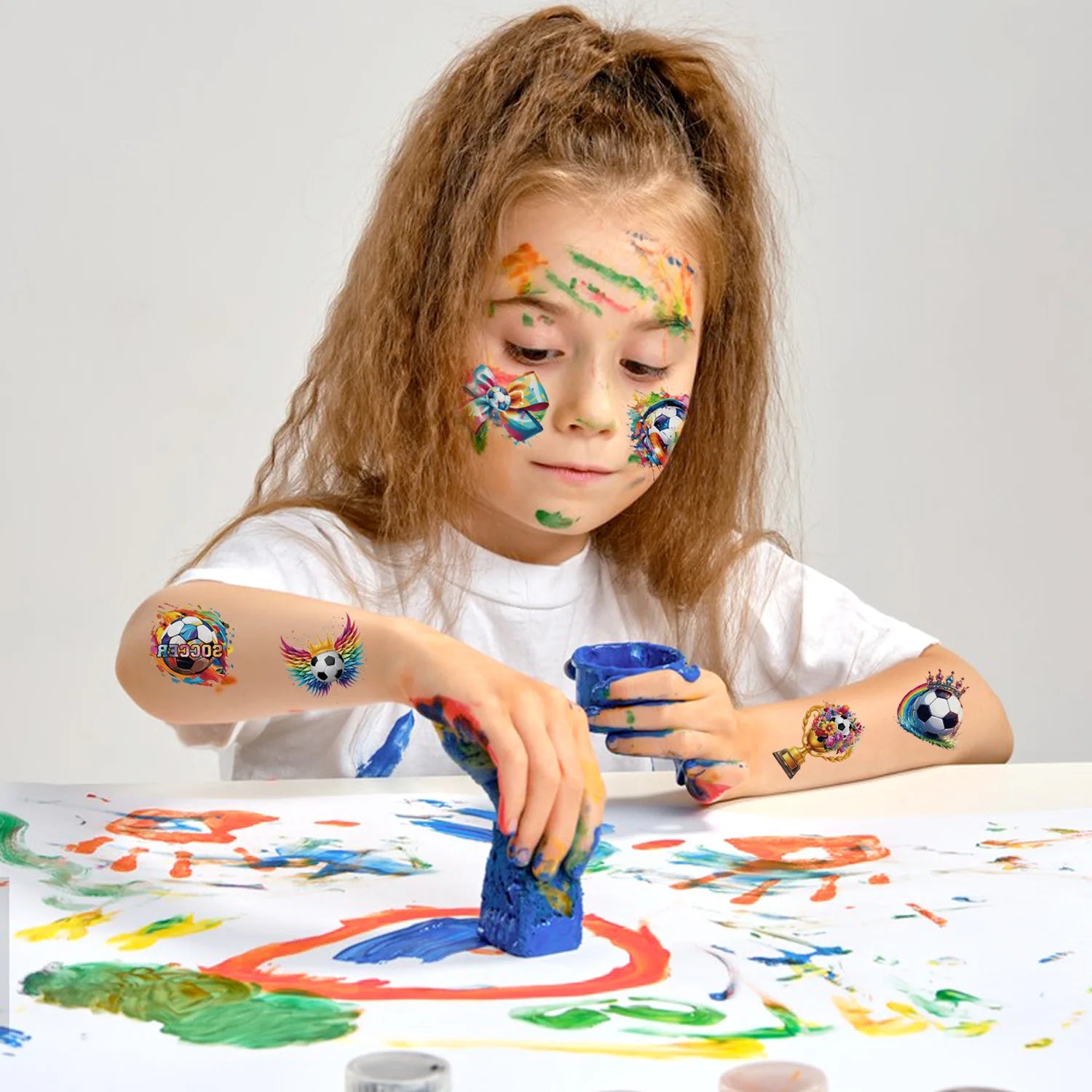 Soccer Temporary Tattoos for Kids Birthday Parties