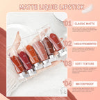 Matte Velvet Liquid Lip Gloss Set