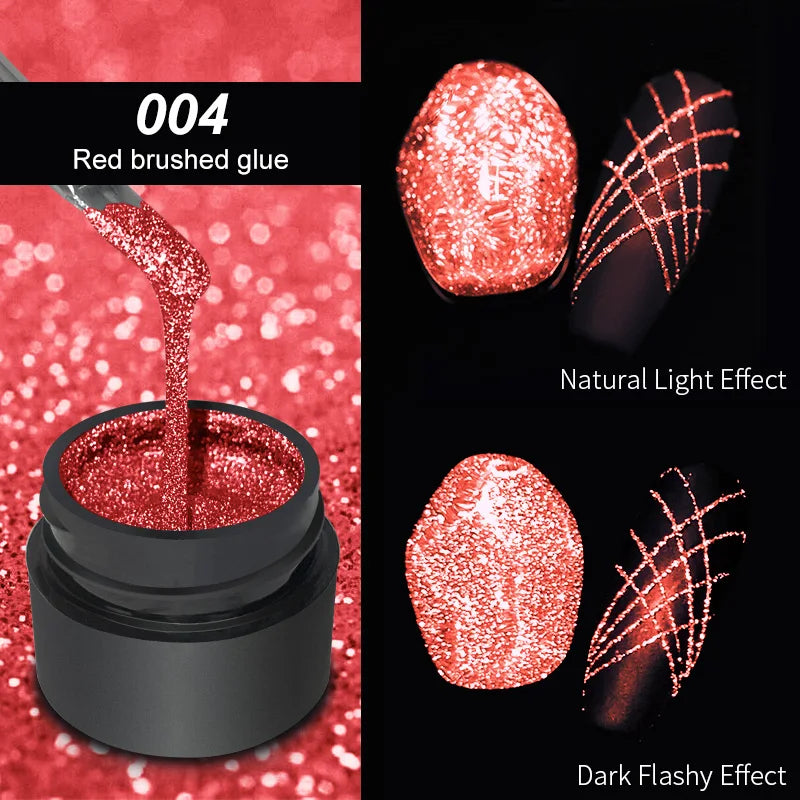 Reflective Spider Gel for Nail Art Design