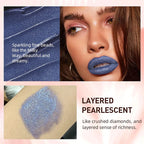 Long-Lasting Diamond Shimmer Liquid Lipstick