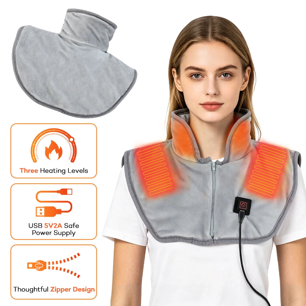 Electric Heated Neck and Shoulder Warming Wrap