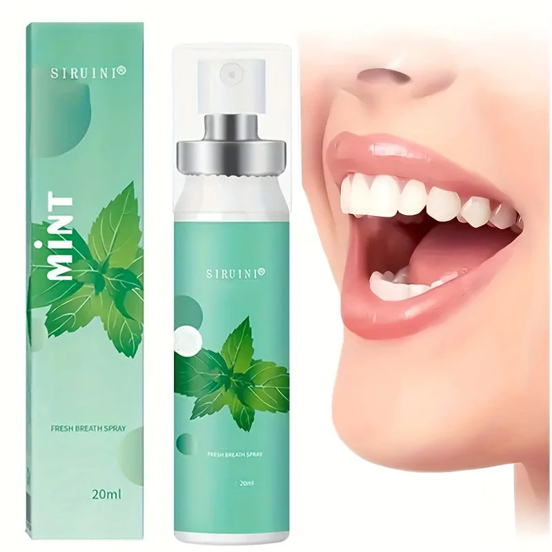 Portable Mint Breath Freshening Spray - 2