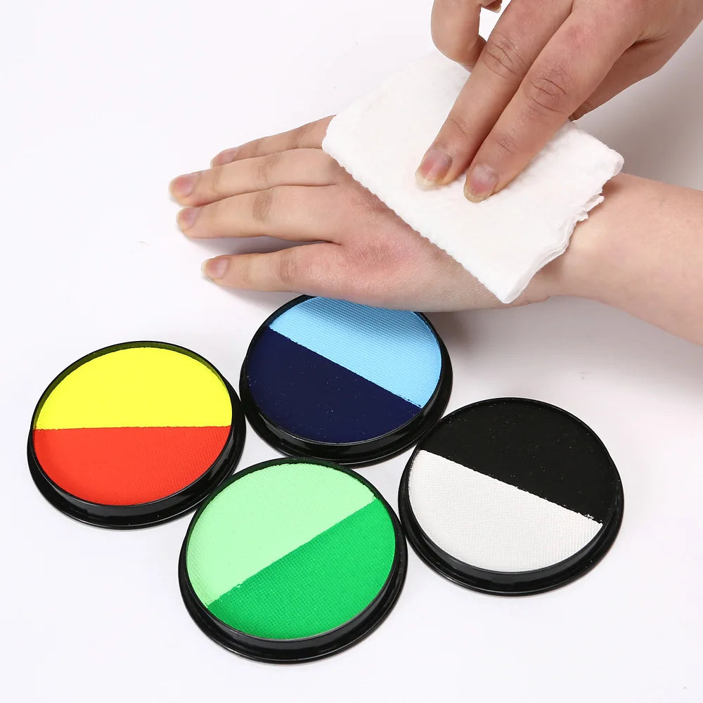 Double Color Face and Body Paint for Parties and Festivals - 13