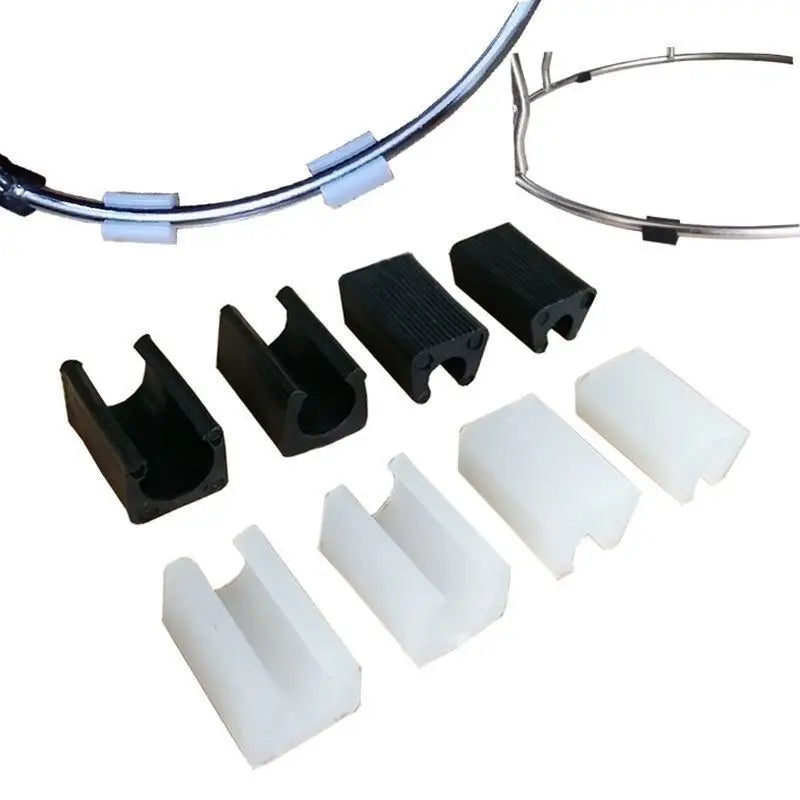 U-Shaped Chair Leg Floor Protectors Anti-Slip Tube Caps