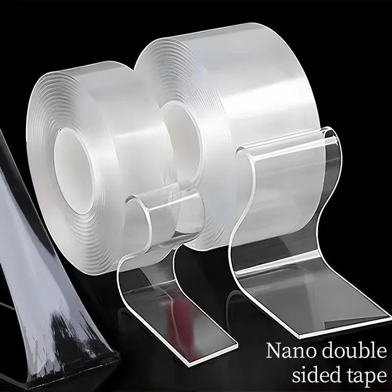Reusable Transparent Double-Sided Nano Mounting Tape