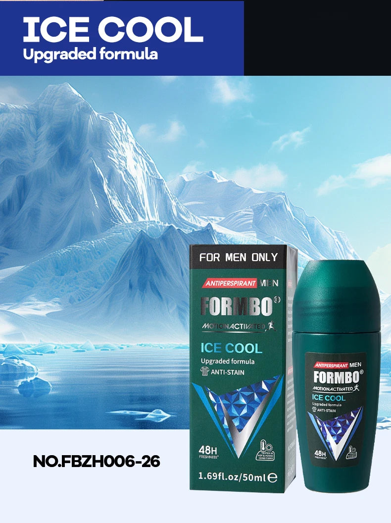 Long-Lasting Anti-Sweat Body Lotion for Men