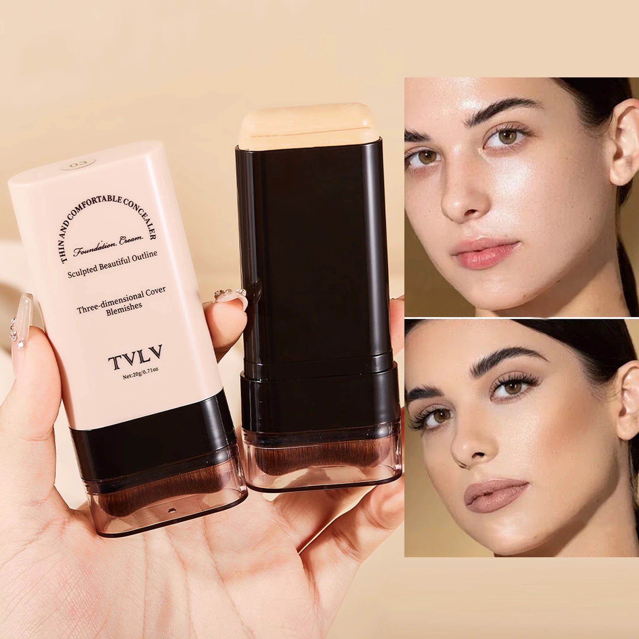 Full Coverage Face Concealer Stick - 1