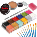 Professional Special Effects Makeup Kit for Halloween and Cosplay
