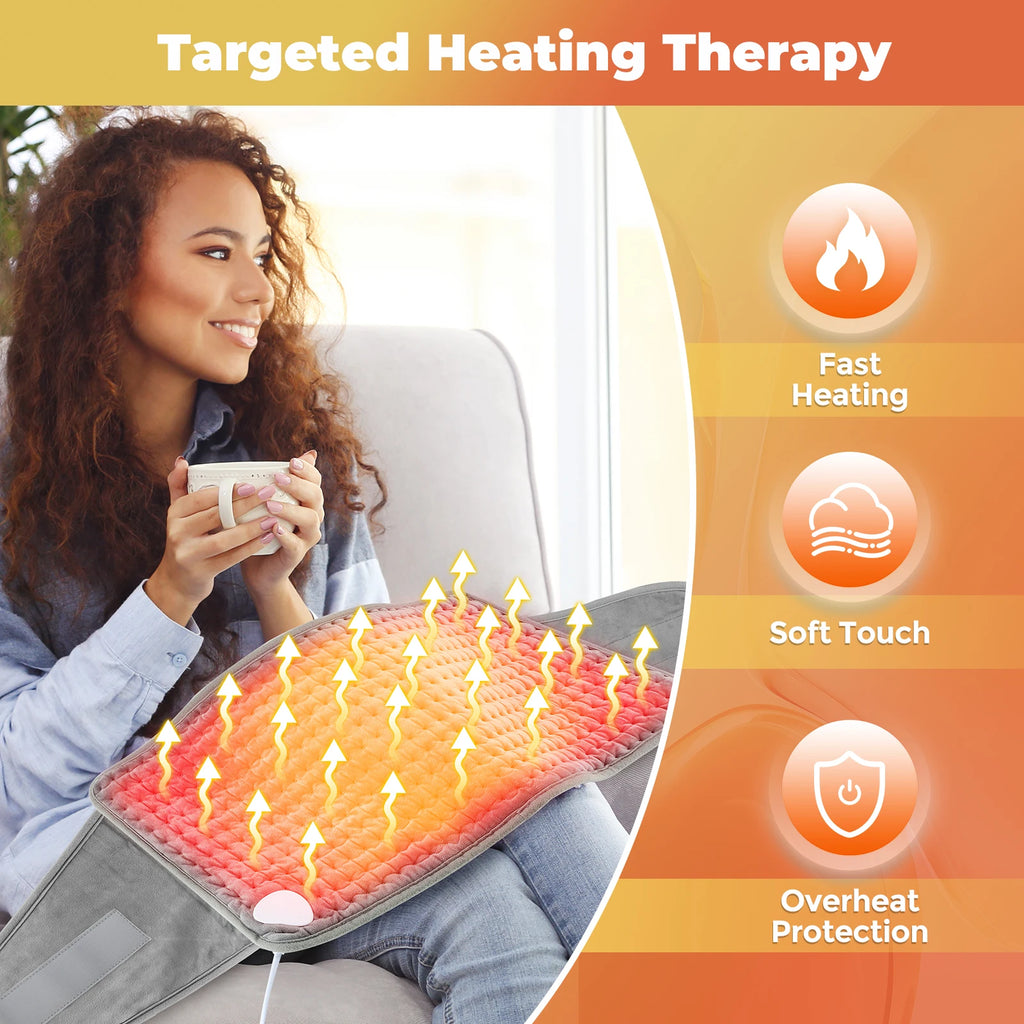 Electric Heated Waist and Back Support Belt