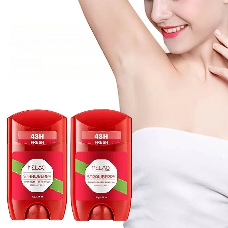 Long-Lasting Strawberry Scent Deodorant Stick