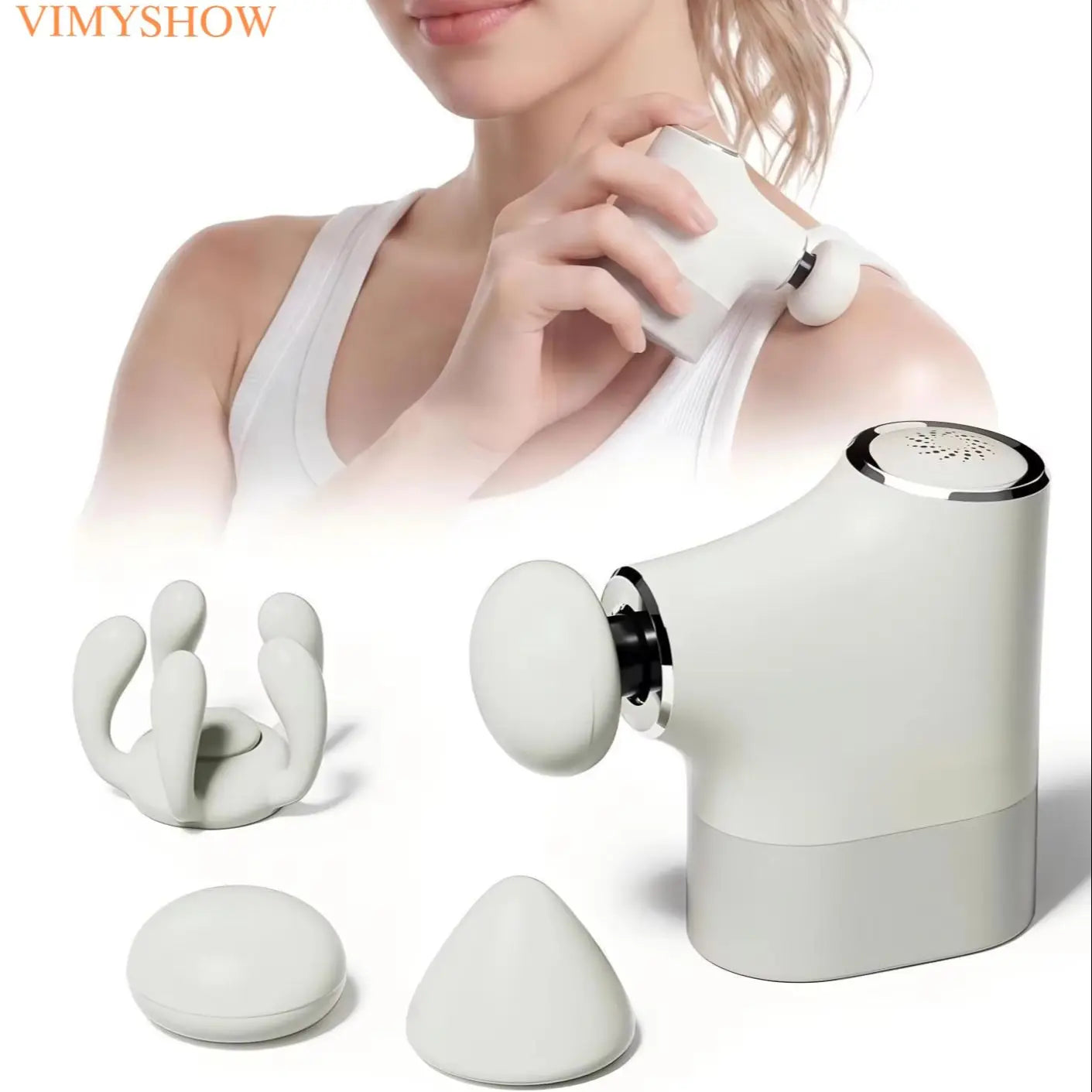 Portable Mini Deep Tissue Percussion Muscle Massage Gun - 1