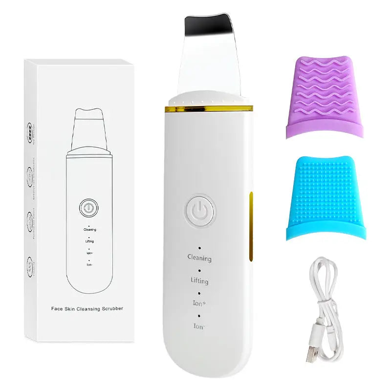 Ultrasonic Facial Skin Scrubber and Pore Cleanser - 15