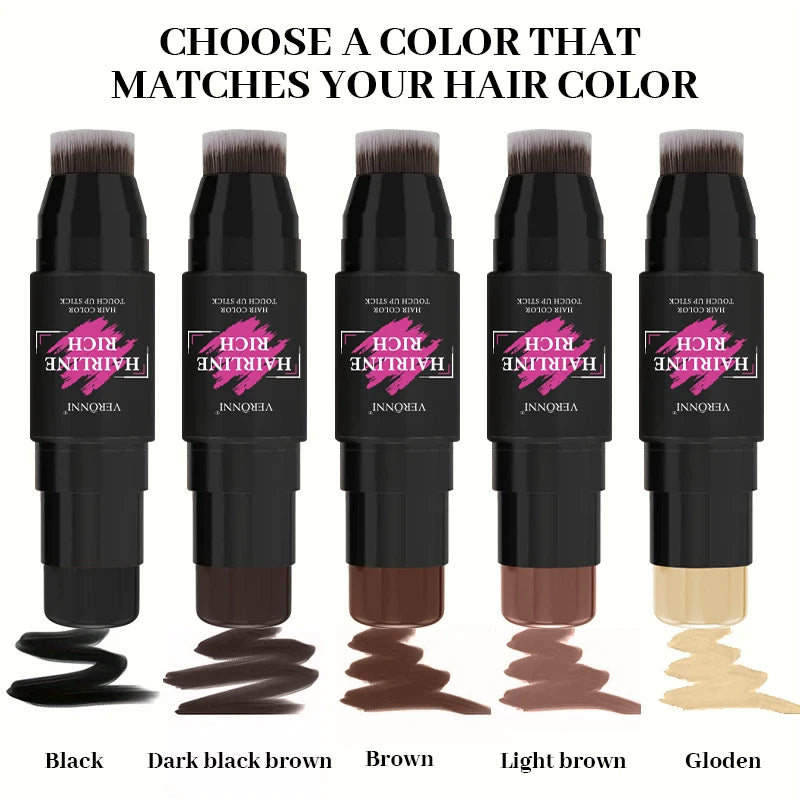 Waterproof Hairline Filling Powder Stick for Thinning Hair - 8