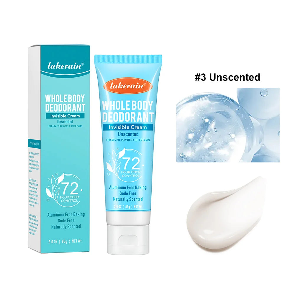 72-Hour Invisible Whole Body Deodorant Cream