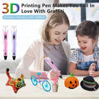 3D Printing Pen for Kids DIY Creative Drawing