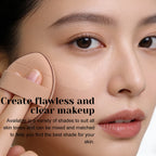 3-Color Cream Concealer Palette for Dark Circles and Blemishes