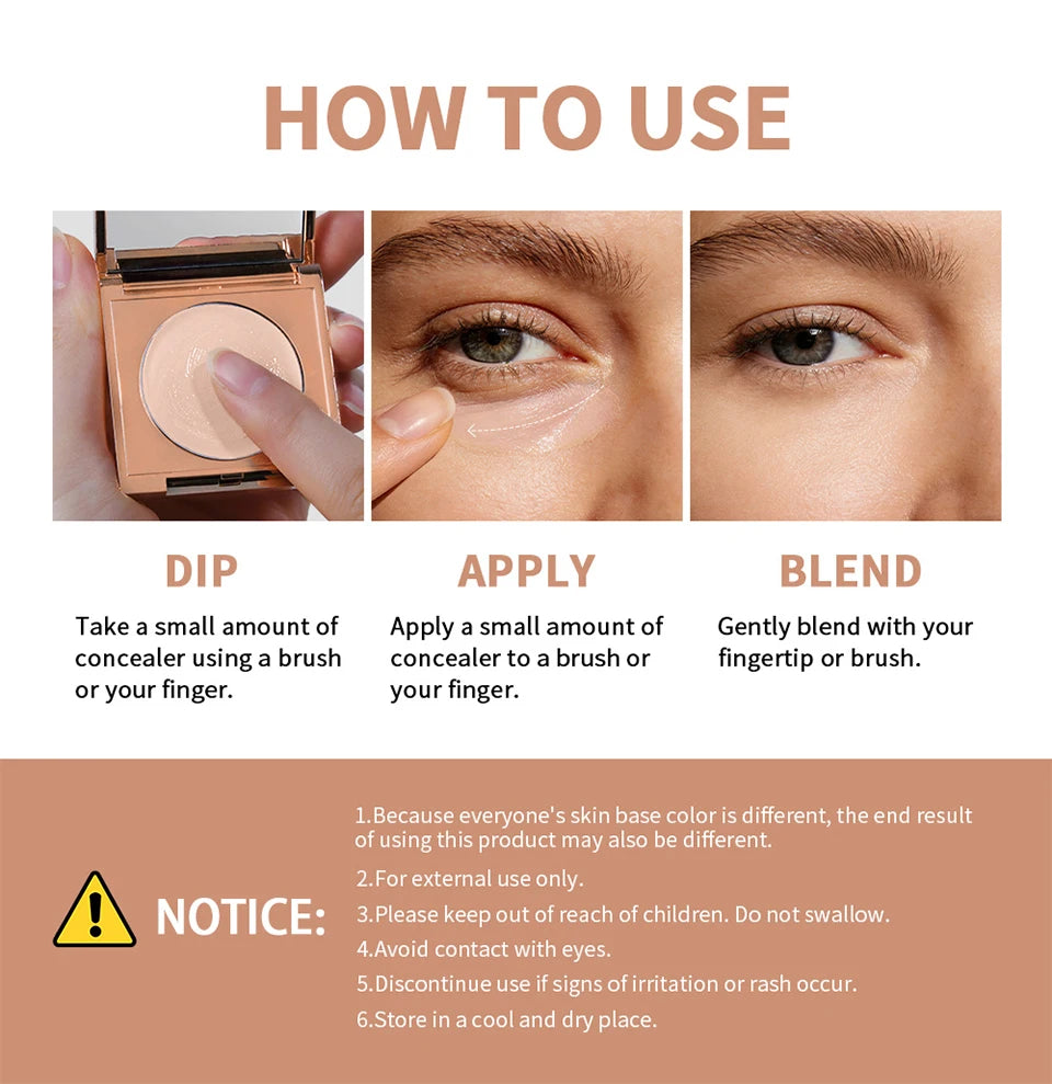 Color Correcting Under Eye Concealer