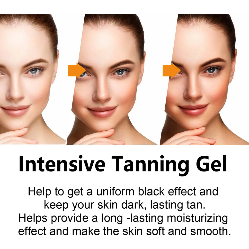 Intensive Tanning Gel for Natural Sun-Kissed Skin