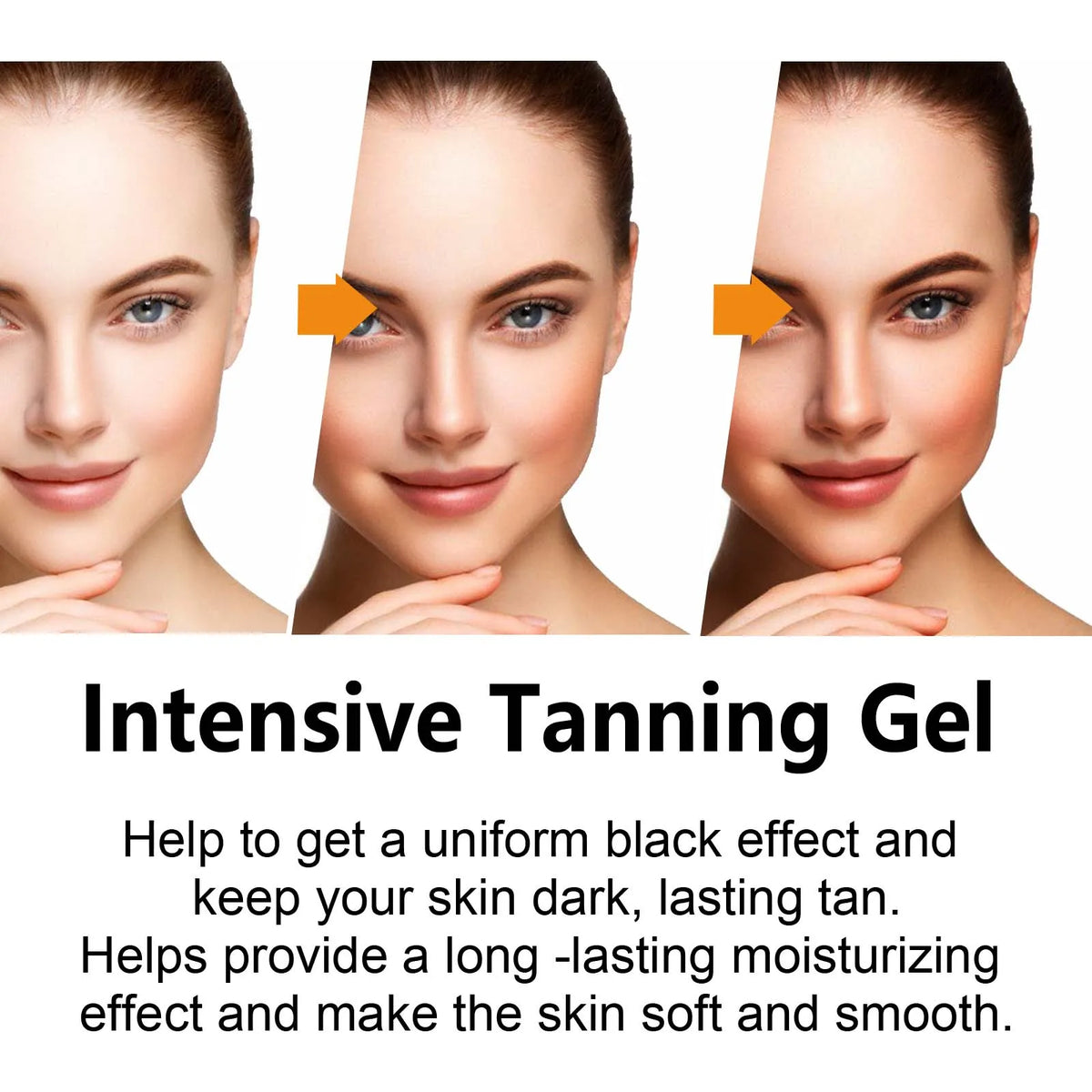 Intensive Tanning Gel for Natural Sun-Kissed Skin
