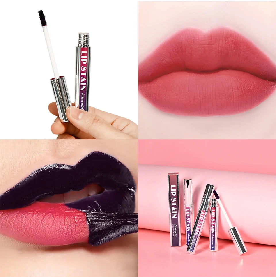 Waterproof Peel-Off Lip Stain Set - 19