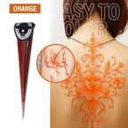 Temporary Henna Body Art Tattoo Paste Cone