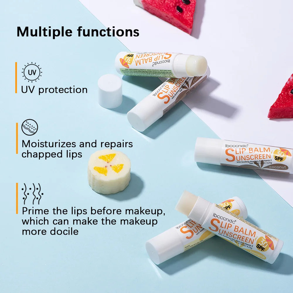 SPF 30 Sunscreen Moisturizing Lip Balm for Daily Protection