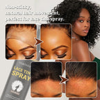Dark Brown Lace Tint Spray for Natural Wig Blending
