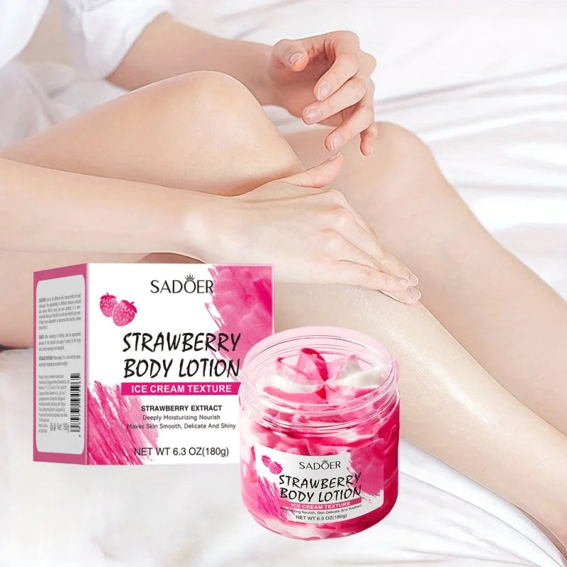 Strawberry Ice Cream Body Lotion for Silky Soft Skin