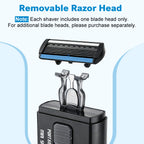 Portable Retractable 6-Layer Manual Razor for Travel