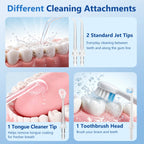 Cordless Portable Water Dental Flosser for Teeth and Braces