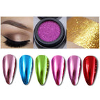 Chrome Mirror Effect Metallic Nail Art Glitter Powder