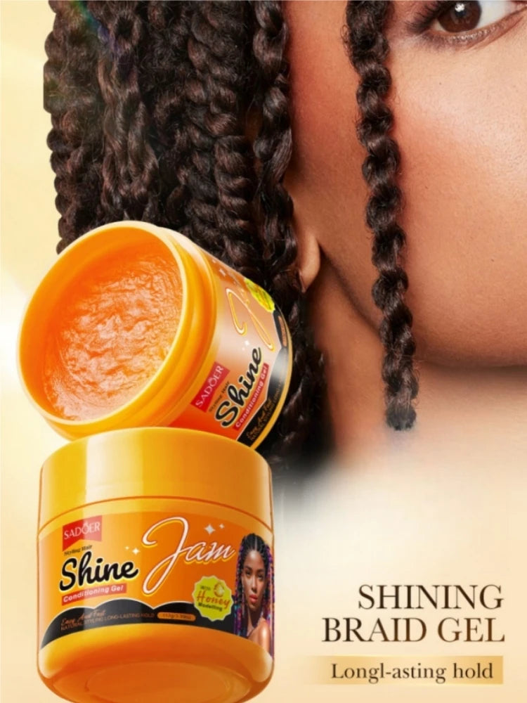 Non-Sticky Hair Styling Jam for Braids and Edges - 7