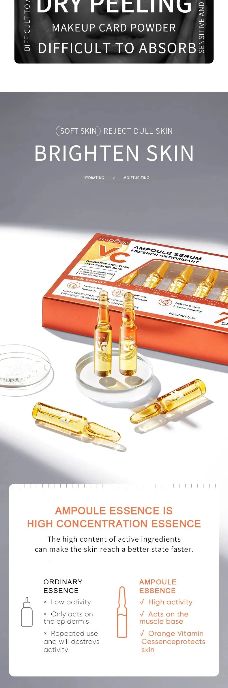 24K Gold Anti-Aging Face Serum for Radiant Skin