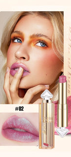 Long-Lasting Pearlescent Color-Changing Lipstick